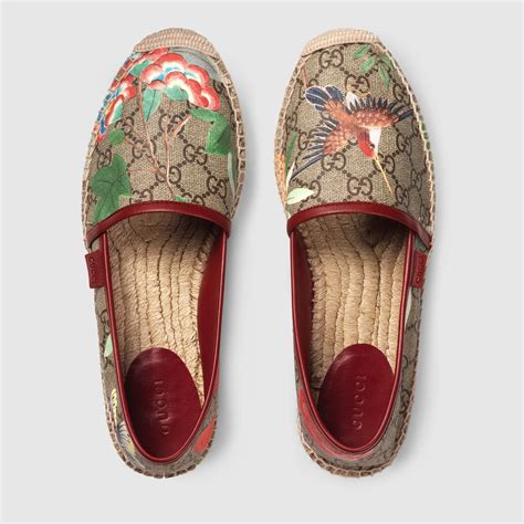 espadrilles women gucci|Gucci espadrille flats.